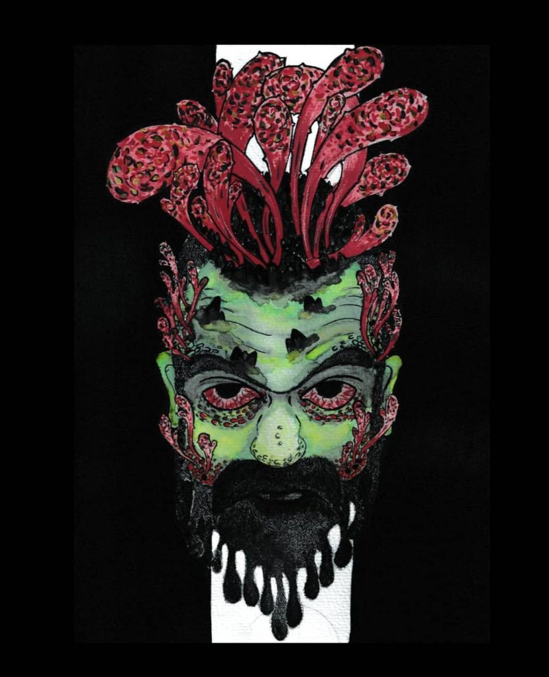 Depression Man Brains art__by__lou