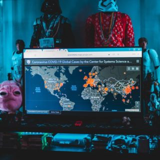 introspectivedsgn covid19 global map pandemic anime youth culture EMPWR